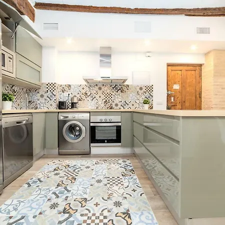 Florit Flats - Cathedral Luxury Terrace Flat 2br 2ba Ac Wifi Appartement Valencia