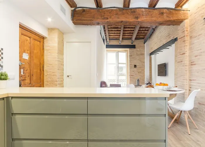 Florit Flats - Cathedral Luxury Terrace Flat 2br 2ba Ac Wifi * Walencja