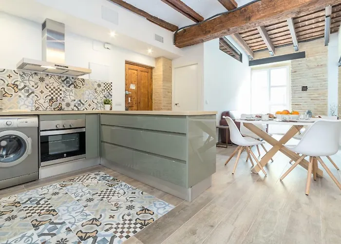 Florit Flats - Cathedral Luxury Terrace Flat 2br 2ba Ac Wifi Walencja