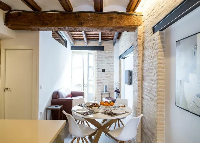 Florit Flats - Cathedral Luxury Terrace Flat 2br 2ba Ac Wifi * Walencja