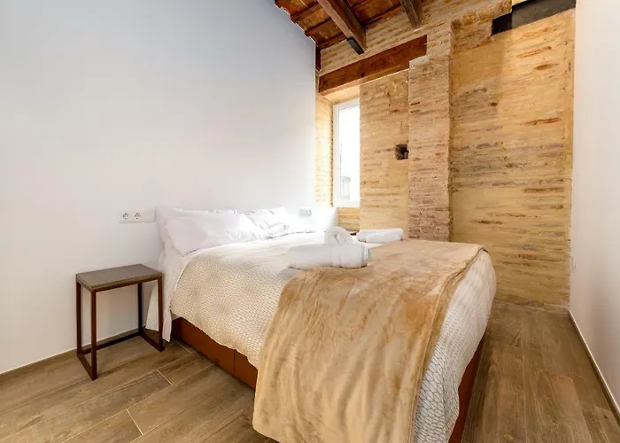 Florit Flats - Cathedral Luxury Terrace Flat 2br 2ba Ac Wifi Apartament Walencja