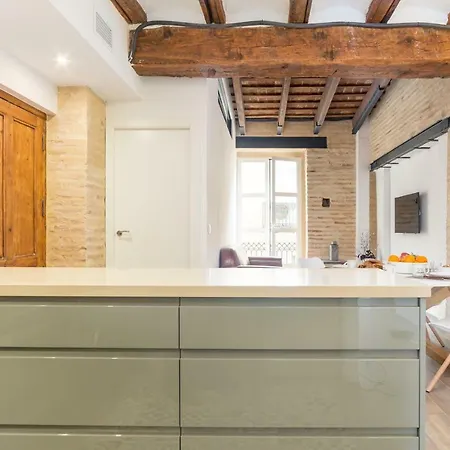 Florit Flats - Cathedral Luxury Terrace Flat 2br 2ba Ac Wifi * فالنسيا
